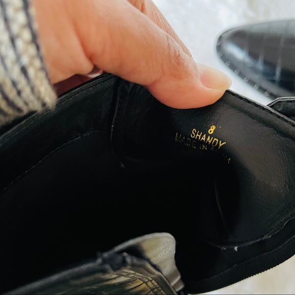 Catherine black python studs moto boots - Picture 10 of 12